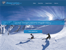 Tablet Screenshot of i-reservation.com